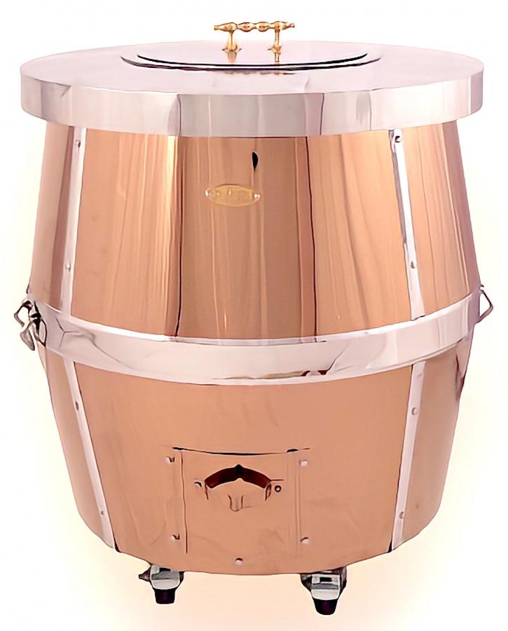 Rose Gold Stainless steel Tandoori Oven, Barrel Tandoor for Home &Catering Rose Gold Stainless steel Tandoori Oven, Barrel Tandoor for Home &Catering