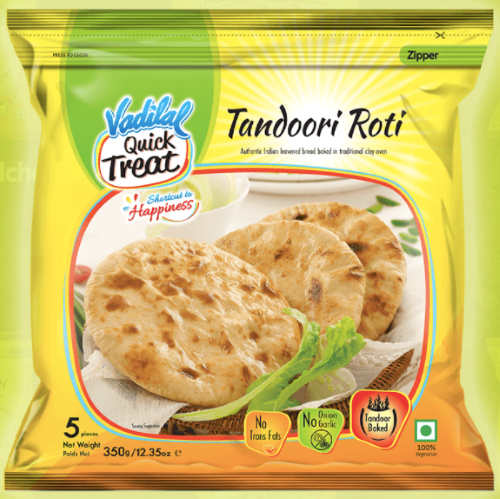 Vadilal Tandoori Roti - (350g / 5 pcs)