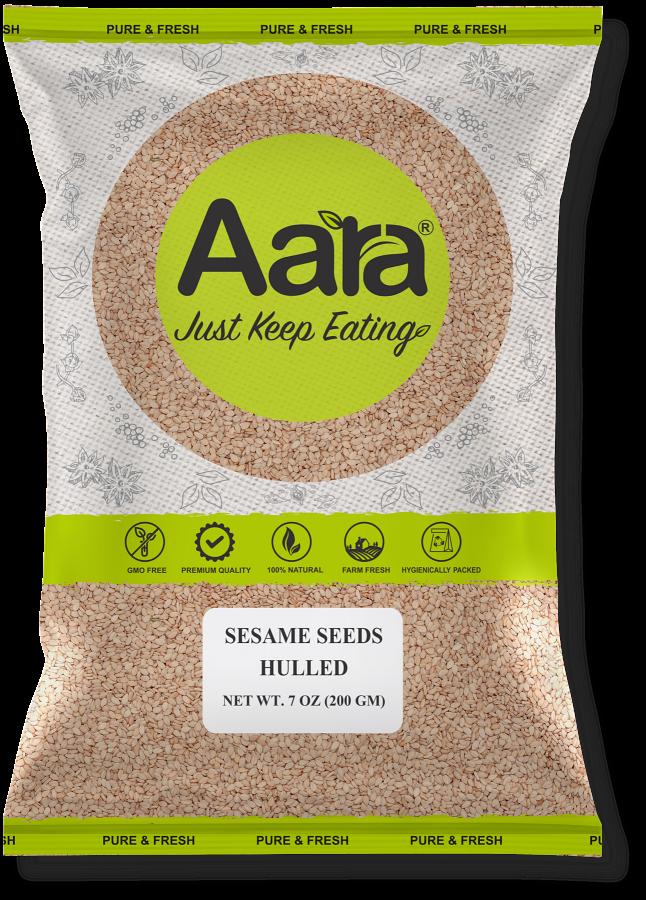 Wholesale Aara Sesame Seeds Hulled (Washed) - 7 oz  - 20 Pack (1 Case)