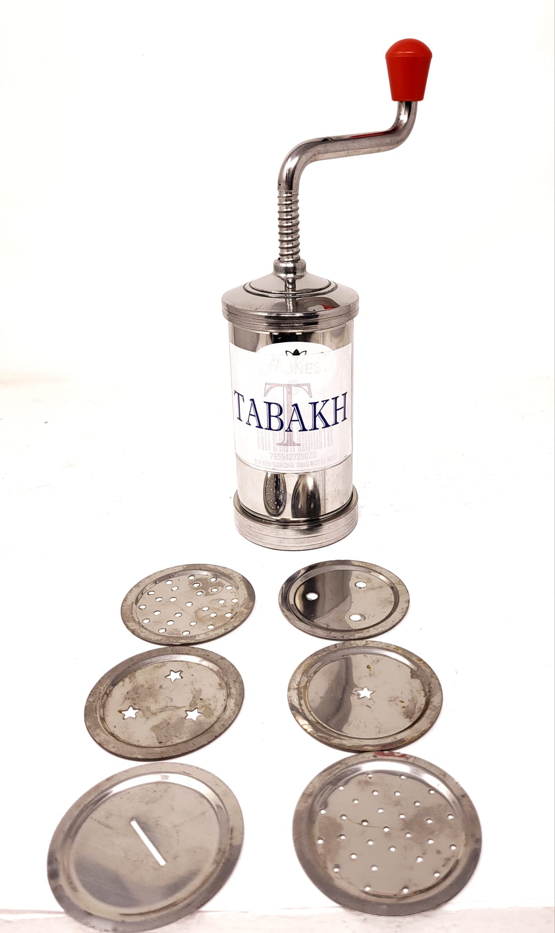 Tabakh Sev Sancha Sev Manual Pasta Maker, Stainless Steel