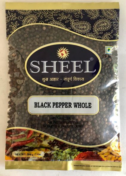 Sheel Black Pepper Whole (7 Oz.)