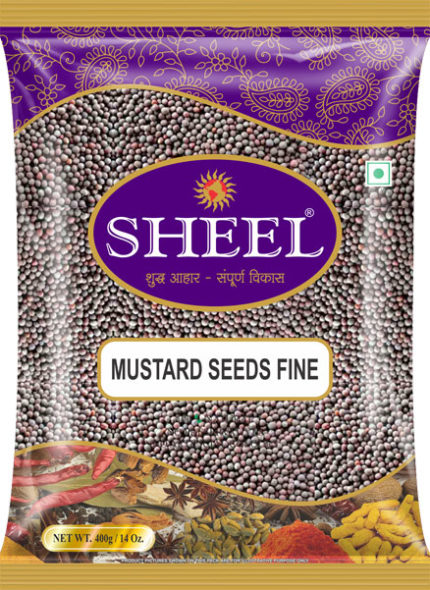 Sheel Mustard Seeds Fine-5x14oz(4.4lbs)