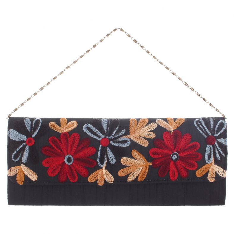 Buy Velvet Pink Embroidered Potli Handbag, Bag With Designer Pattern,  Shoulder Strap and Handle for Wedding, Evening Party and Ethnic Wear. Online  in India - Et… | Fabric bag design, Fancy bags,