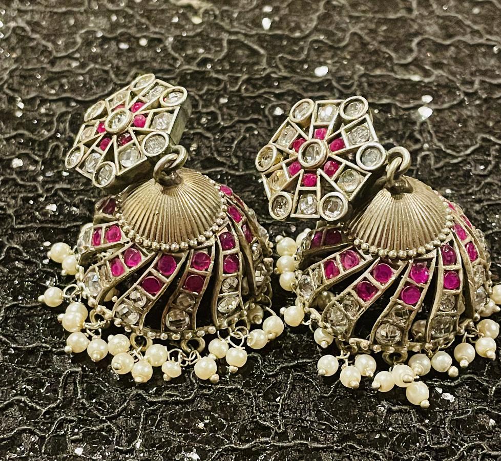 Update 68+ designer silver earrings online best