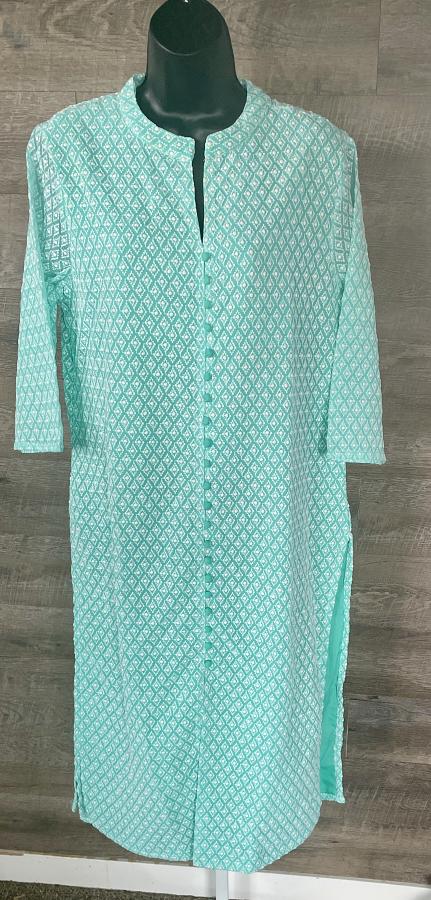 Pleasing Pure Georgette Chikankari Kurti with Pant (XL) Pleasing Pure Georgette Chikankari Kurti with Pant (XL)