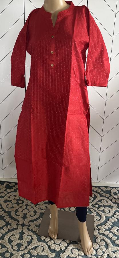 Pure Designer Khadi Cotton Kurti