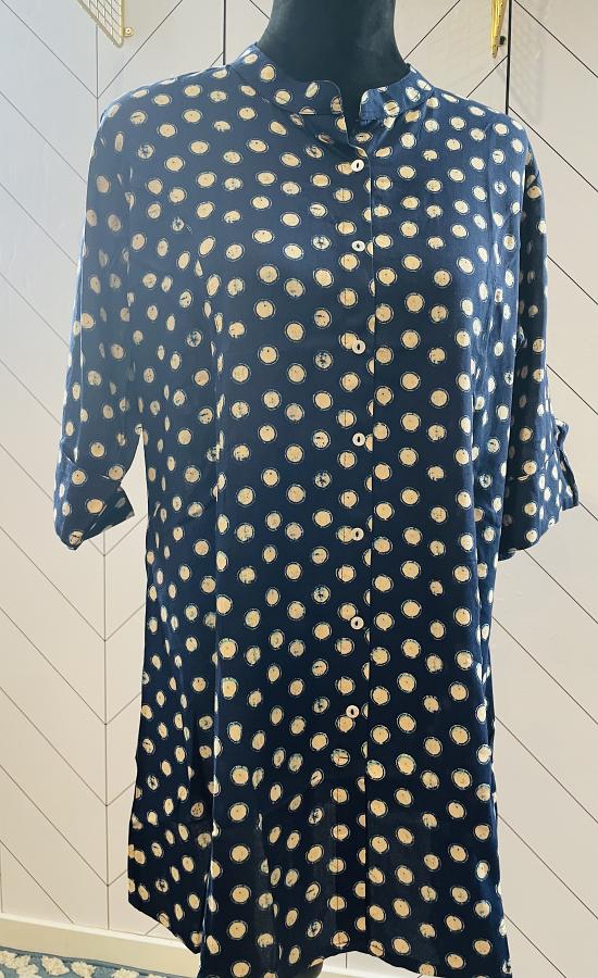 Princess Cut Soft Cotton Printed Short Kurti 
