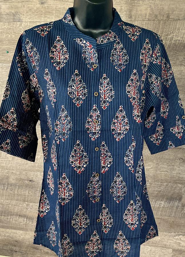 Ikat short kurtis - SaumyasStore