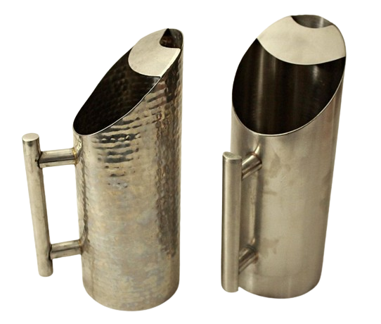 Stainless Steel Hammered Pitcher / Jug for Restaurants - 2 ltrs (1 Pc)