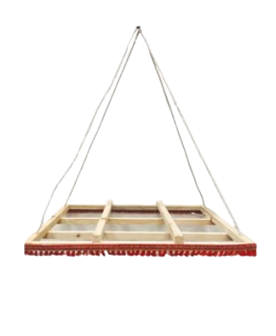 Palavelli for Ganpati Visarjan & Festivals – Wooden Hanging Platform 