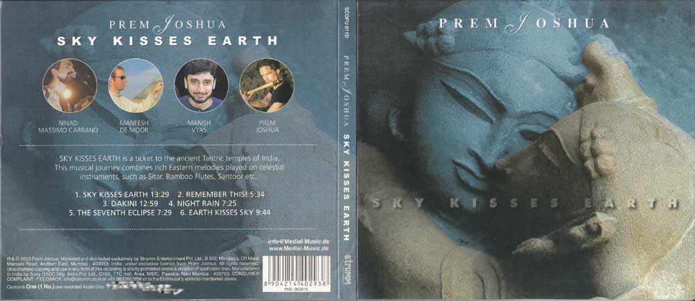 Sky Kisses Earth Music Audio CD