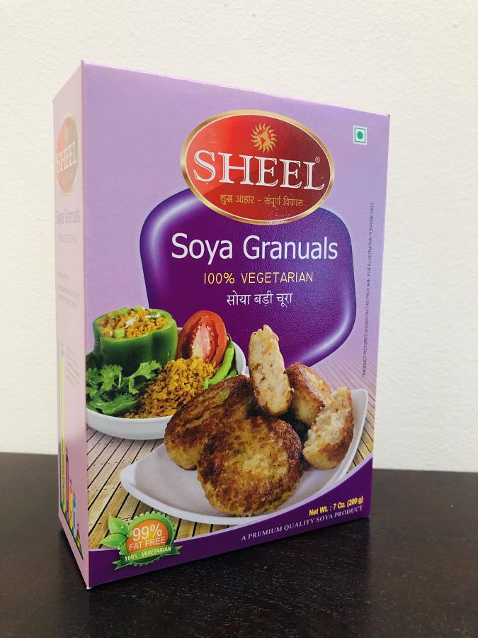 Sheel Soya Granuals - 100% Vegetarian - 7 Oz.