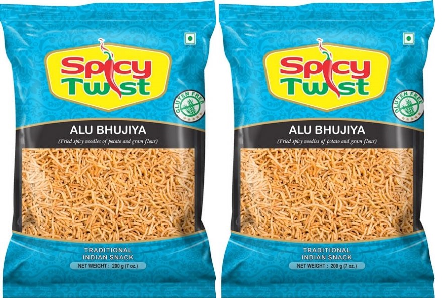 Spicy Twist – Snack – Aloo Bhujia 7oz (Pack of 2 – 7oz + 7oz – 14oz) Spicy Twist – Snack – Aloo Bhujia 7oz (Pack of 2 – 7oz + 7oz – 14oz)