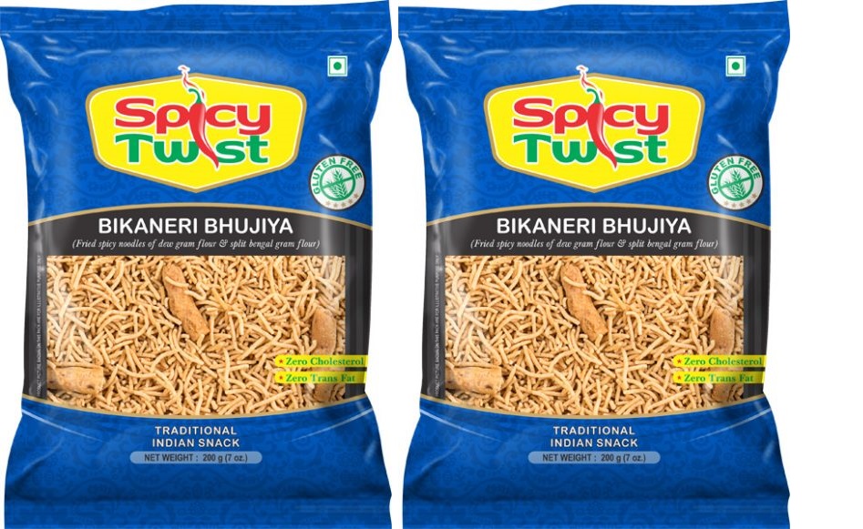 Spicy Twist – Snack – Bikaneri Bhujiya 7oz (Pack of 2 – 7oz + 7oz – 14oz) Spicy Twist – Snack – Bikaneri Bhujiya 7oz (Pack of 2 – 7oz + 7oz – 14oz)