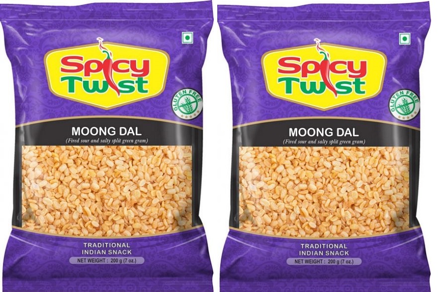 Spicy Twist – Snack – Moong Dal 7oz (Pack of 2 – 7oz + 7oz – 14oz) Spicy Twist – Snack – Moong Dal 7oz (Pack of 2 – 7oz + 7oz – 14oz)