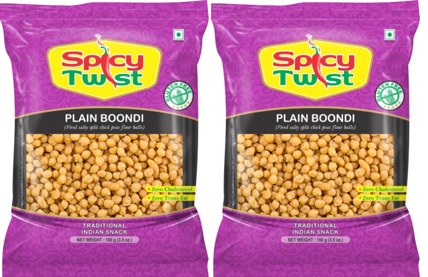 Spicy Twist – Snack – Plain Boondi 7oz (Pack of 2 – 7oz + 7oz – 14oz) Spicy Twist – Snack – Plain Boondi 7oz (Pack of 2 – 7oz + 7oz – 14oz)