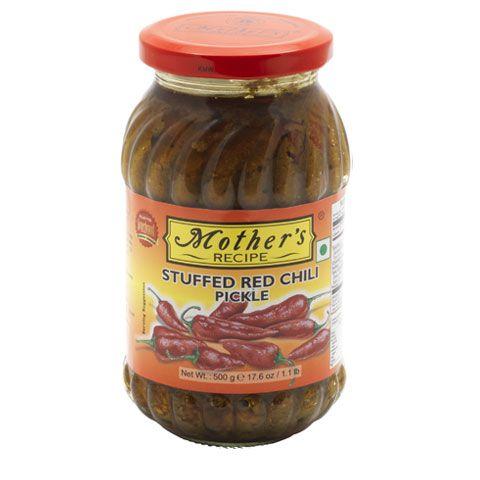 Mother's Recipe Stuffed Red Chilli Pickle 500G