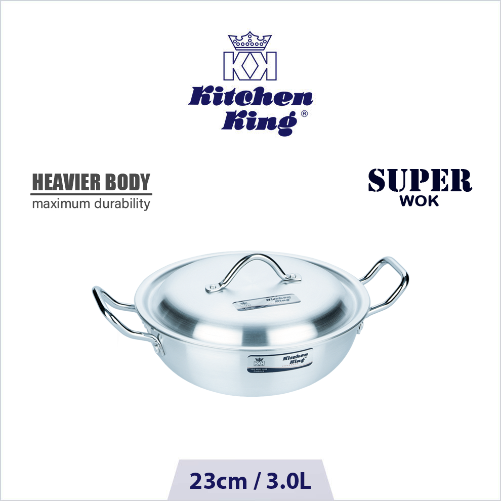 Kitchen King | SUPER WOK / Kadahi | 23cm / 9"
