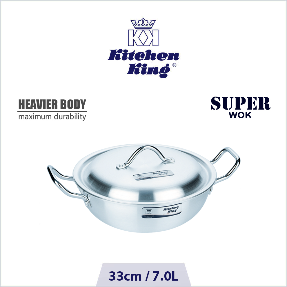 Kitchen King | SUPER WOK / Kadahi | 33cm / 13"