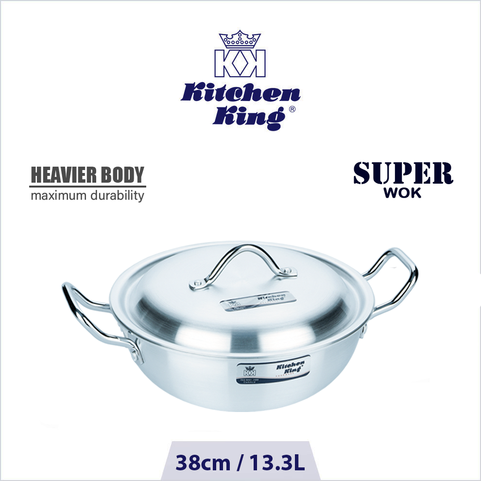 Kitchen King | SUPER WOK / Kadahi | 38cm / 15"