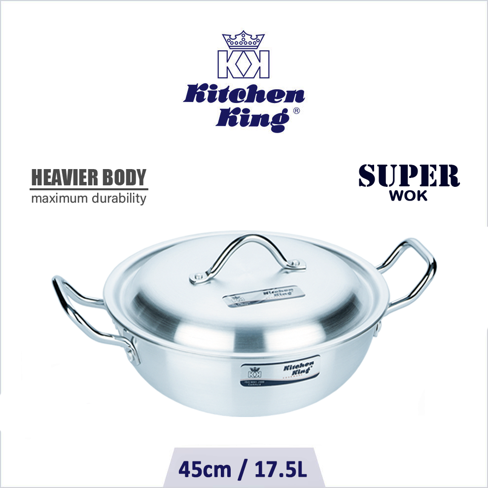 Kitchen King | SUPER WOK / Kadahi | 45cm / 18"
