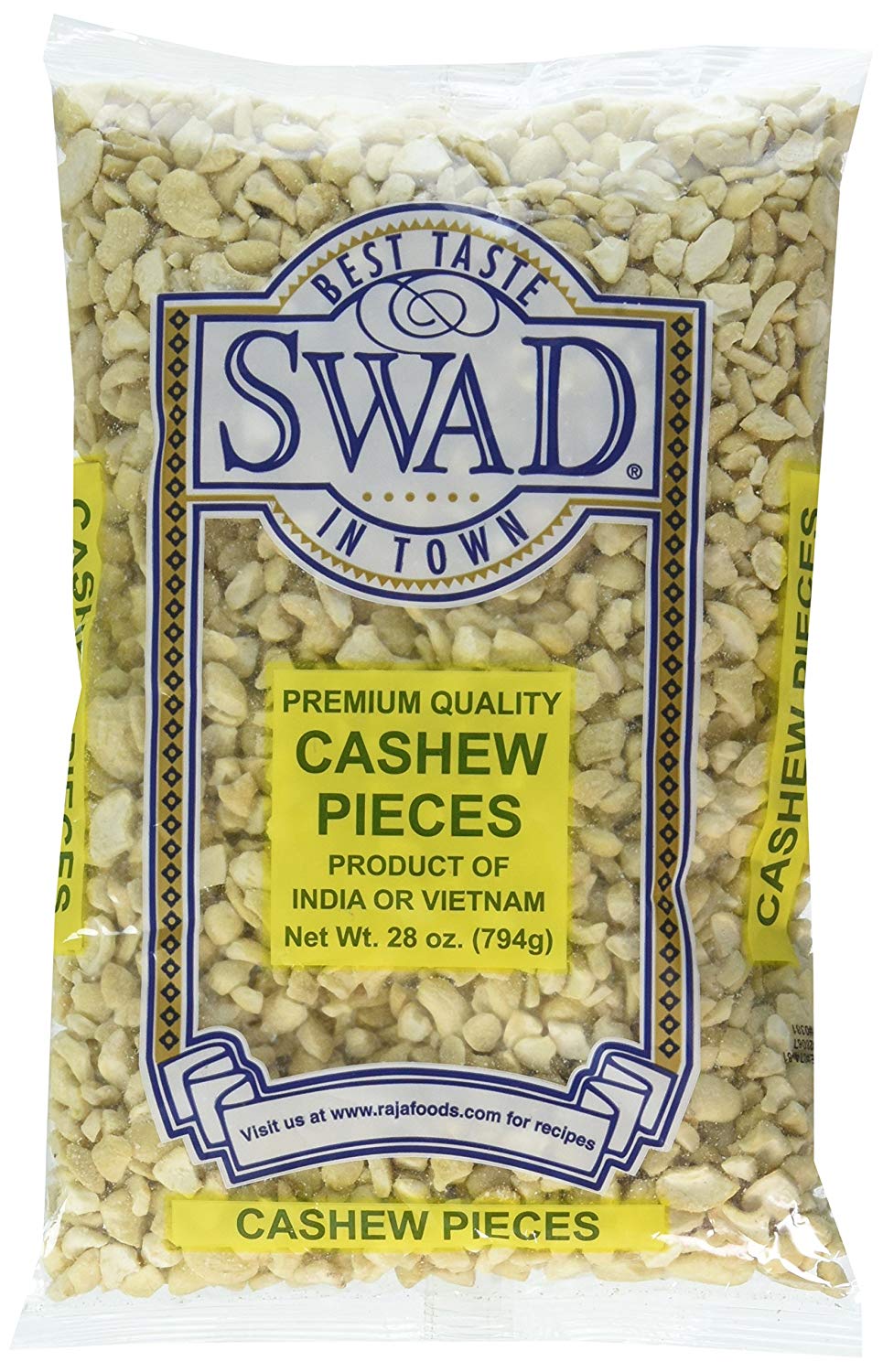 Swad Cashew Pieces, 28 Ounce
