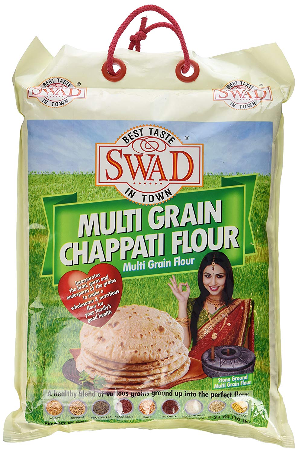 Swad Chapatti Multi Atta, 10 Pound