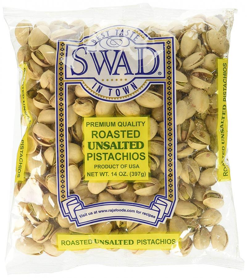 Swad Pista, No Salt, White, 14 Ounce