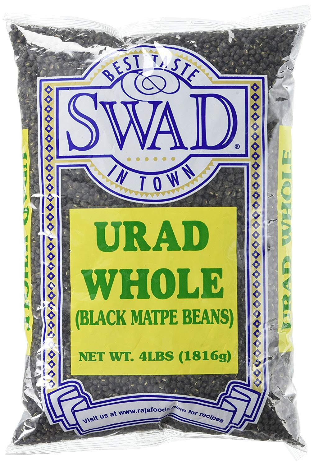 Swad Urad Dal, Black, 4 Pound