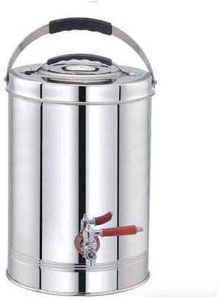 Stainless Steel Tea / Coffee Dispenser w/ Tap - 5 - 10 Ltrs 