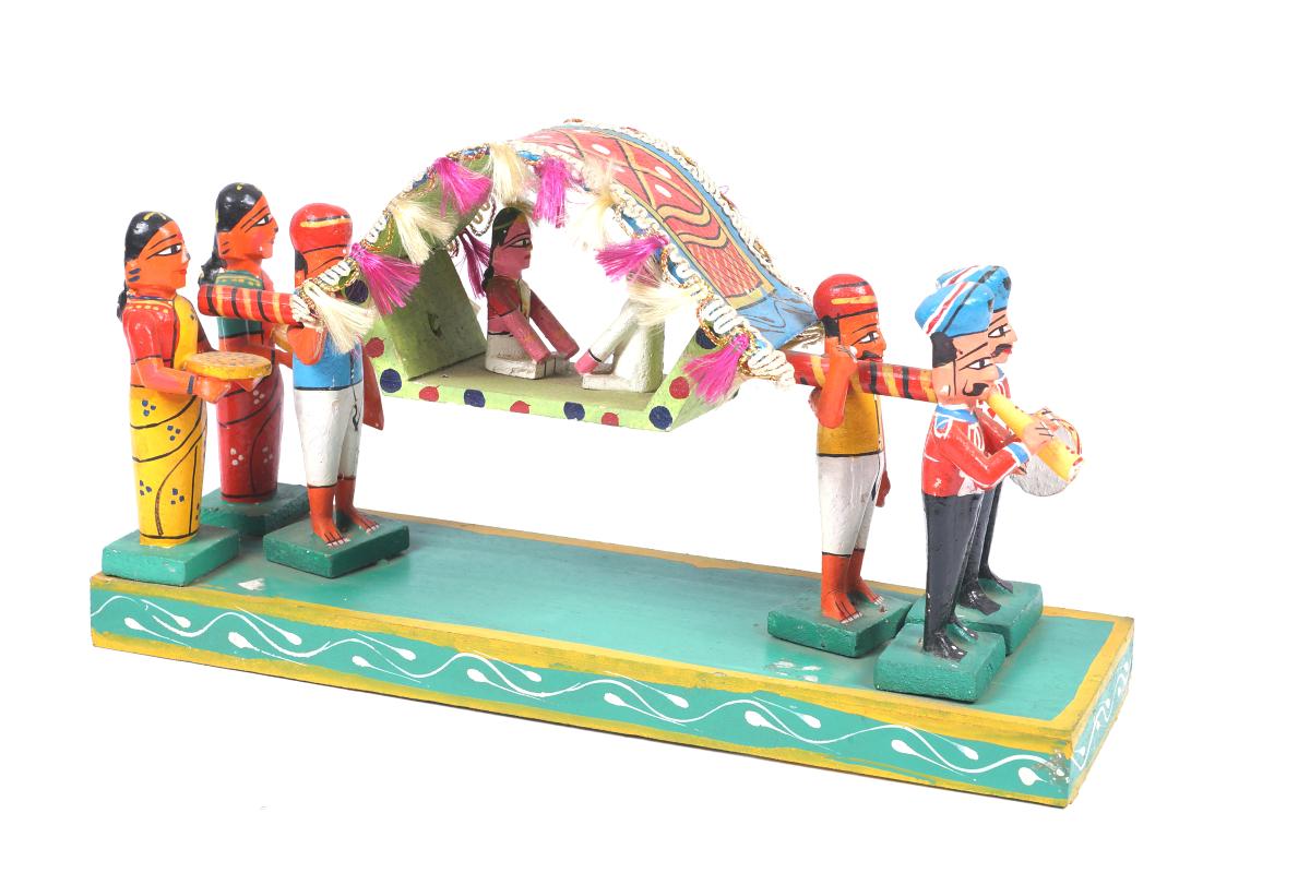 Marriage Procession - Kondapalli Navarathri Doll 