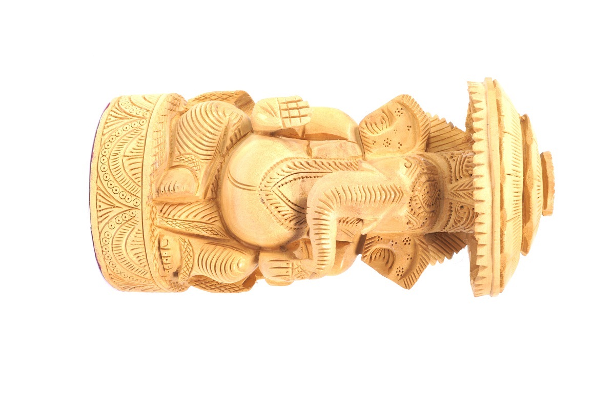 Rajasthani Wood Umbrella Ganesha
