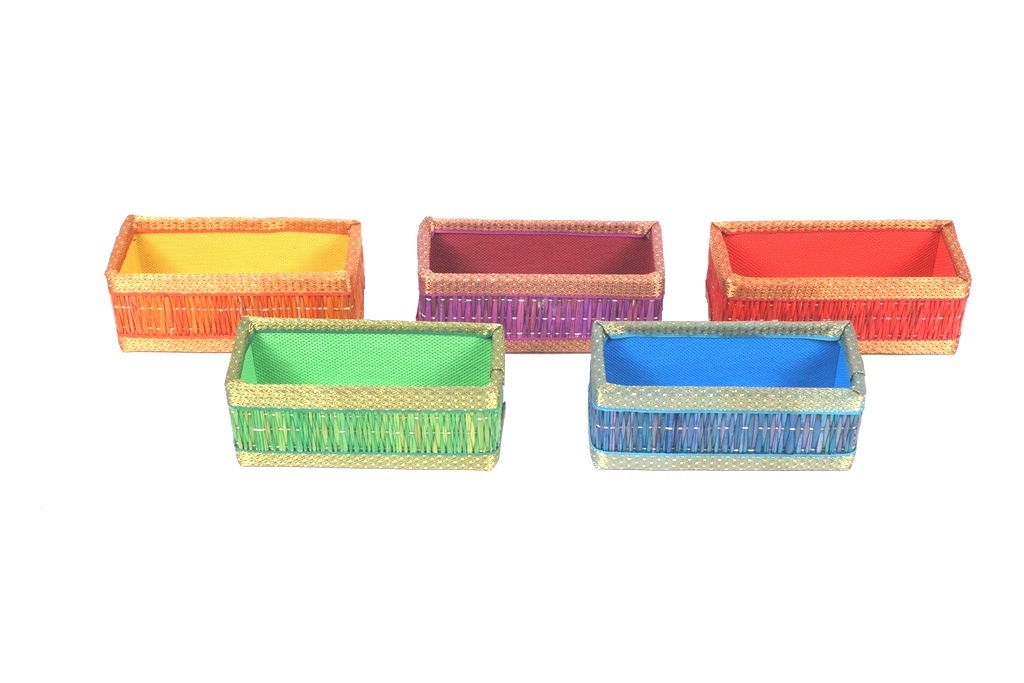 Handmade Kora Grass Utility Tray Small