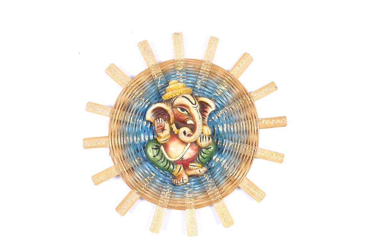 Ethnic Terracotta Ganesha Wall Hanging