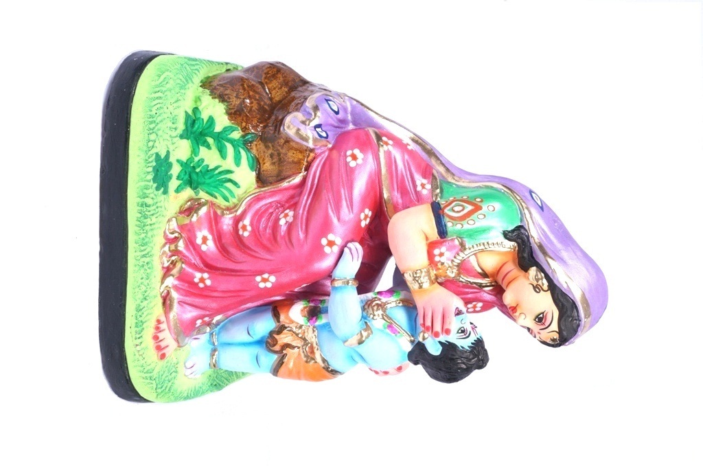 Yashoda Sees"s Universe In Krishnas Mouth