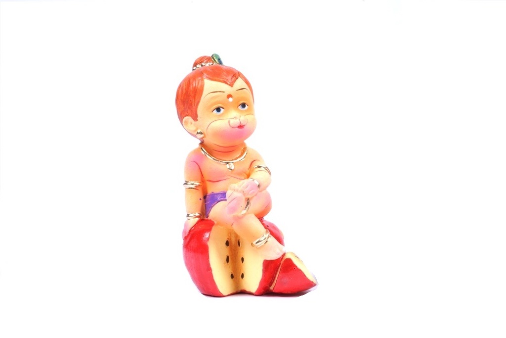 Navarathri Terracotta Apple Hanuman Doll
