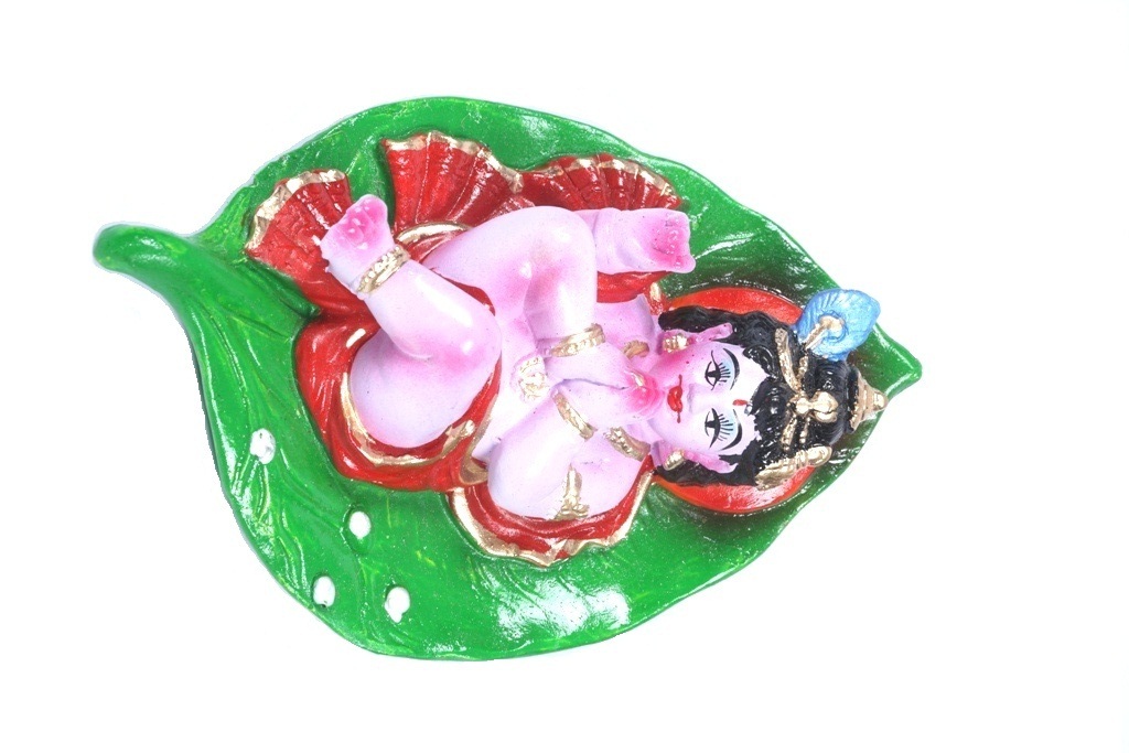 Handmade Clay Baby Krishna Navarathri Golu Doll  
