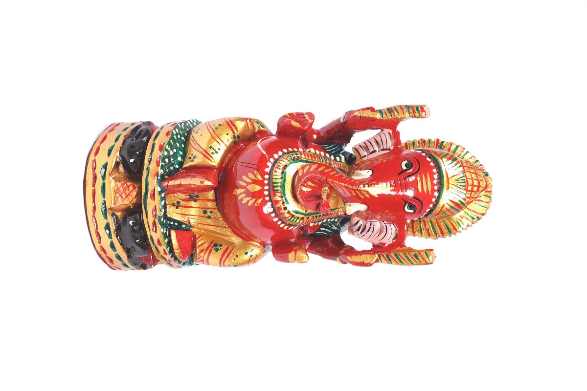 Rajasthani Wood Grand Ganesha 
