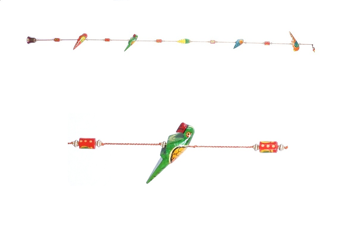 Trendy Banarasi Parrot Door Thoran