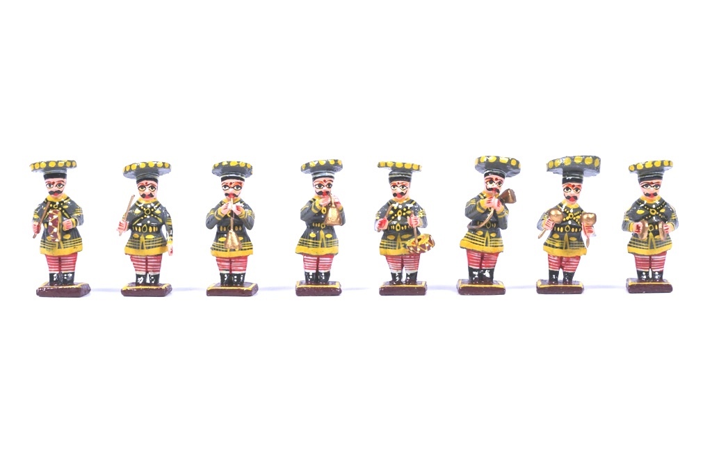 Banarasi Wood Music Band Set Small