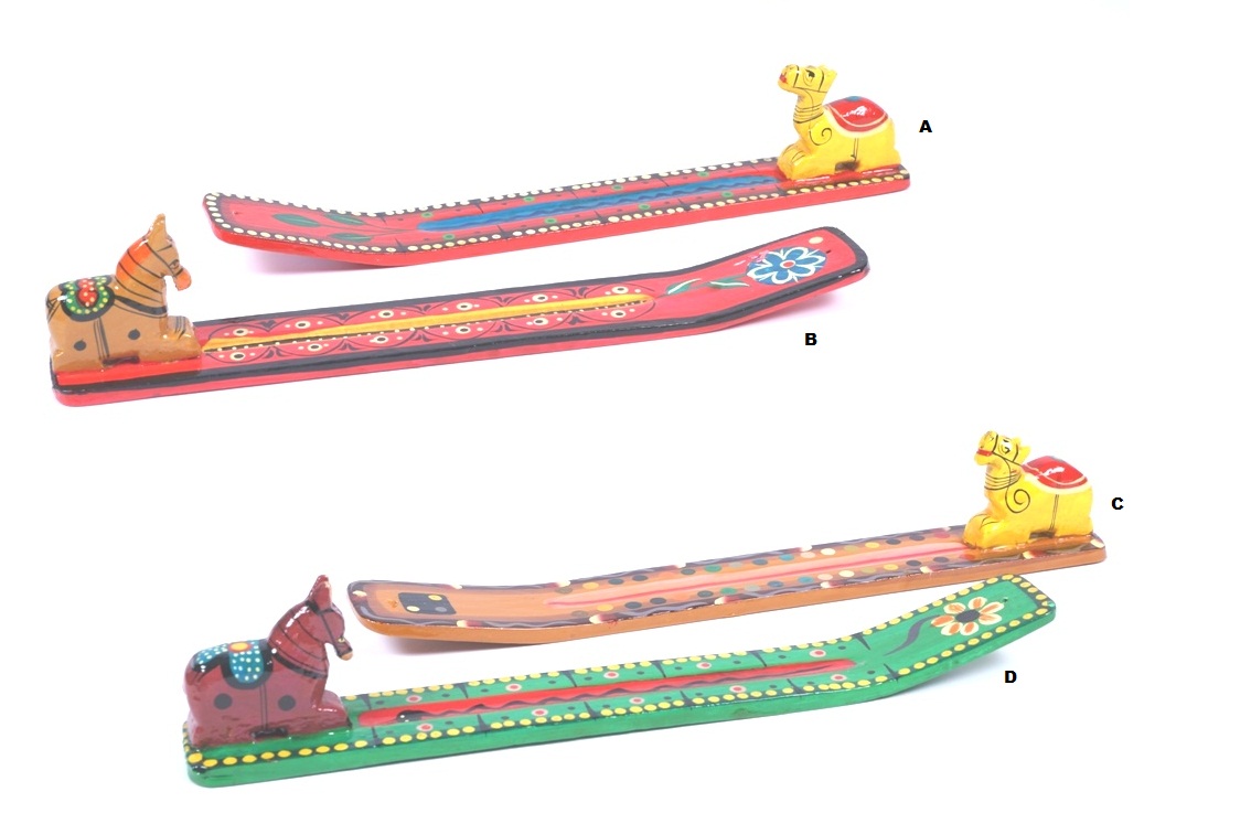 Banarasi Wood Agarbathi Holder