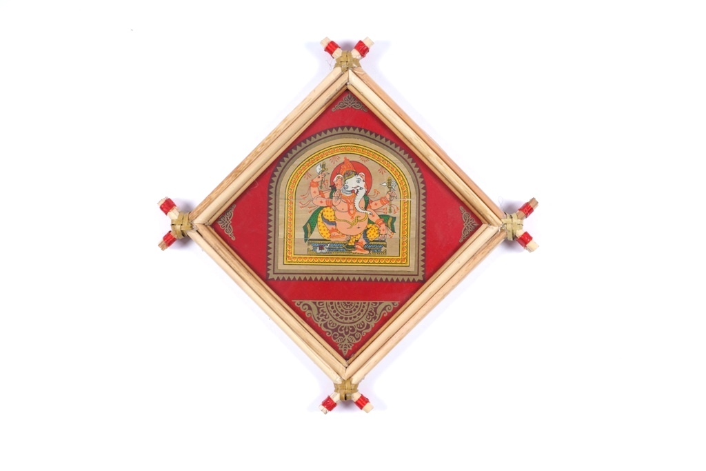 Patachithra Ganesha Wall Frame 6x6