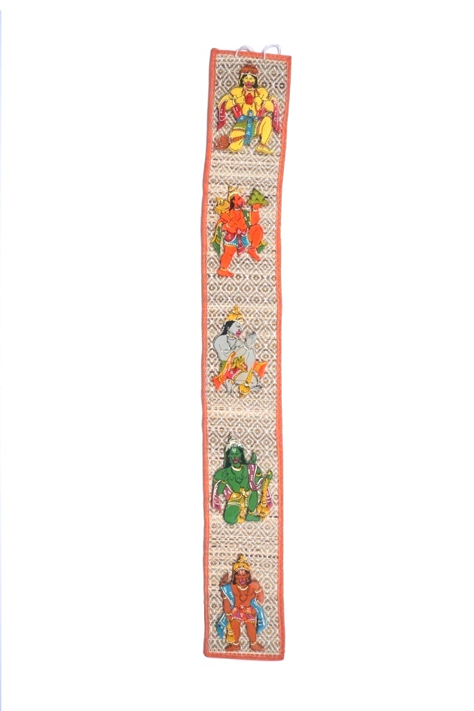 Hanuman Mat Panel from Orissa