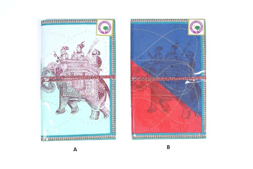Handmade Paper Big Book With Elephant Cover