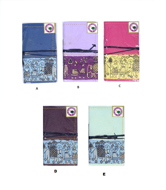 Handmade Paper Book Colorful Procession