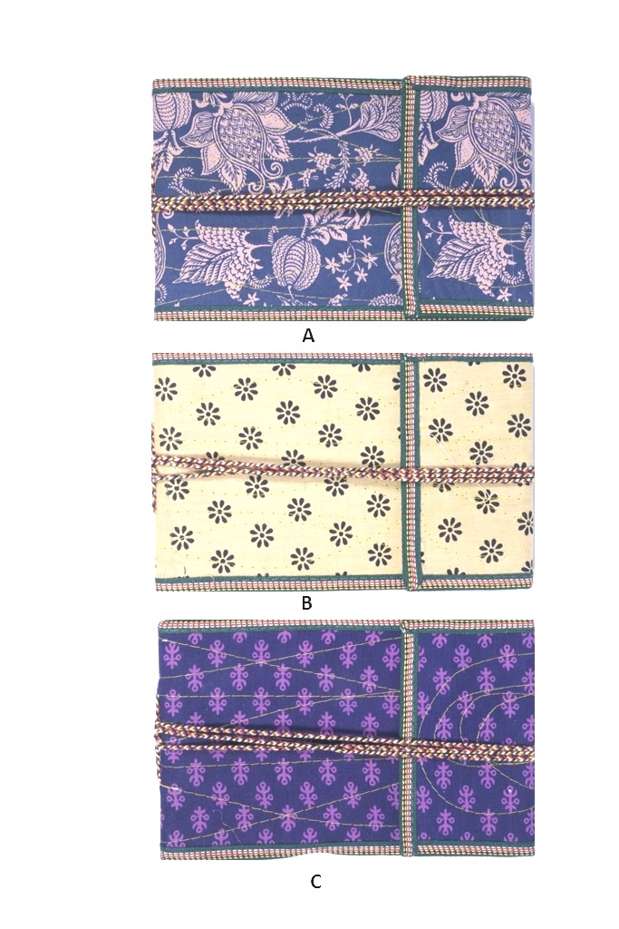 Handmade Paper Note Book With Flap #53324 | Buy Wooden Handicraft Online