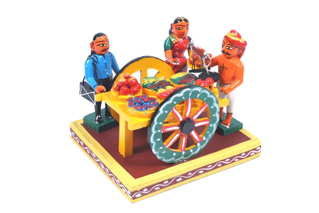 Kondapalli Vegetable cart vendor Navarathri Doll