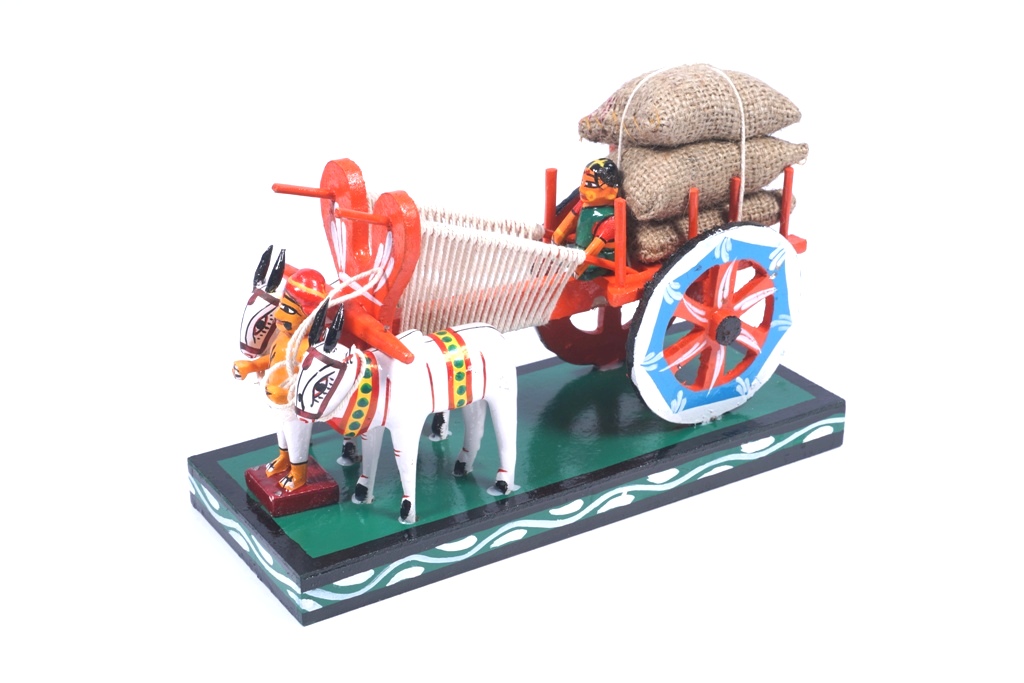 Kondapali bullock cart Navarathri Golu Doll