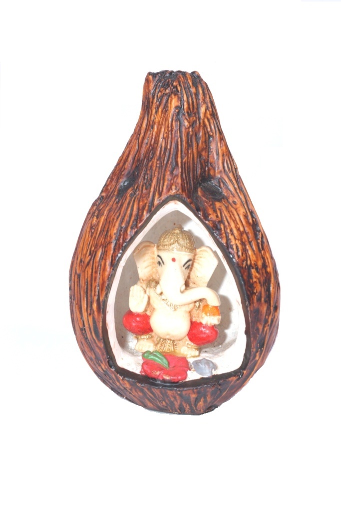  COCONUT GANESHA IDOL RED