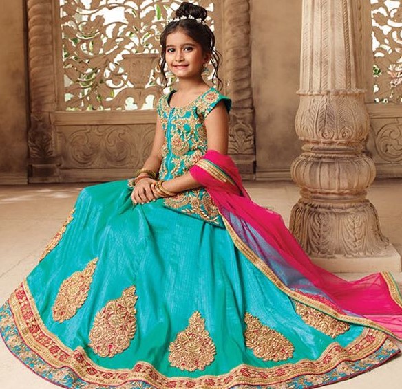 ghagra for small girl